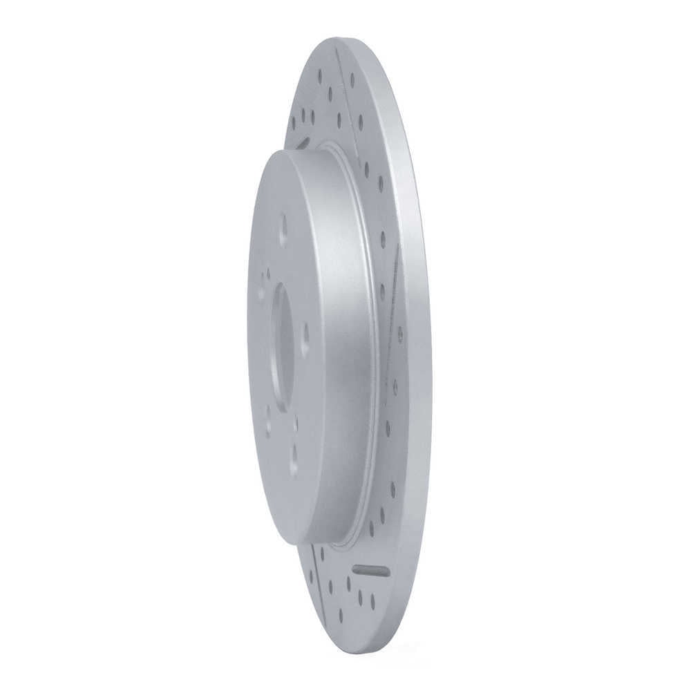 Dynamic Friction Company 830-76083R DFC Geoperformance Rotor - Drilled and Slotted