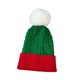 thumbnail image 5 of Gorro de Navidad, gorro de punto ligero para espectáculos en el escenario, esquí, equitación, festivales de primavera Niño Verde Rojo, 5 of 8