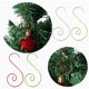 thumbnail image 1 of Xihbxyly Ganchos para Decoración Navideña, 20 Unidades, para Calcetines y Adornos, Diseño Duradero de Alta Calidad, Fácil Instalación, Multiusos para Fiestas y Todo El Año, Ideal para Decoración Del, 1 of 5