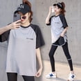 thumbnail image 2 of Traje deportivo de talla grande para mujer, holgado, que cubre las caderas, adelgazante, fitness, yoga, moderno y práctico., 2 of 5