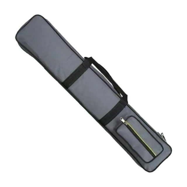 tamizeot Étui de Transport pour Queue de Billard, Protecteur, Sac pour Queue Rouge, Accessoires, Billard, Gris 83x14x7cm
