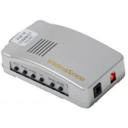 - PC VGA Laptop Mac to TV RCA Video Converter Adaptor Switch Box 3l7, Watch your computer video on TV, Converts VGA output to RCA composite video By VideoSecu
