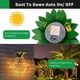 thumbnail image 4 of 2 uds lámpara Solar de piña de hierro impermeable LED lámpara con alambre de cobre para jardín luz decorativa de paisaje 2 uds ANGGREK Otros, 4 of 8
