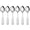 DESING 01, variant on diollo Stainless Steel Dinner Fork - Lucas, 6 Pieces