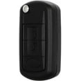 thumbnail image 2 of CCIYU 1 X Flip Key Fob Uncut Blade (SHELL CASE) 3 Buttons Replacement for 2005-2011 for Land Range Rover Range Rover Sport /LR3/Range Rover with FCC: NT8-15K6014CFF -TXA YWX000071NT8-15K6014CFFâ€‹TXA, 2 of 6