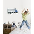 thumbnail image 2 of Wallhogs Dump Truck Cutout Wall Decal, 2 of 2