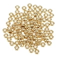 thumbnail image 2 of segolike 100pcs DIY Brass Loose Beads Small Spacer Beads for Buddha Beads String 5mm, 2 of 9