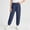 Navy, variant on OGLCCG Girls' Sweatpants Kids Casual Pants Elastic Waisted Soft Athletic Joggers Pants with Pocket Solid Color Baggy Tapered Trousers 3-17 Years