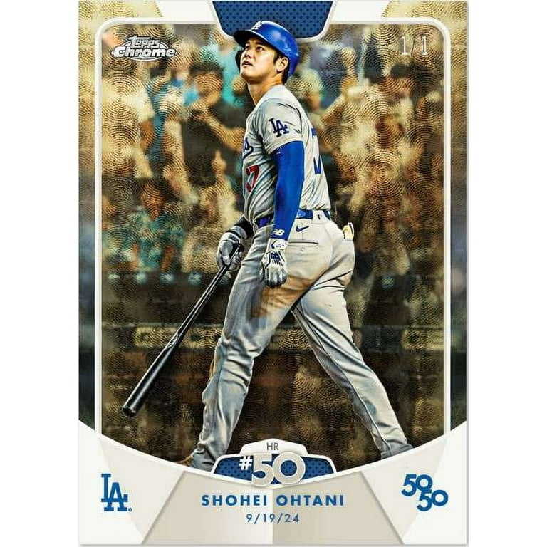 激安単価で 50/50: Topps 2024 Shohei Walmart.com - Box 10-Pack – Ohtani 記念グッズ