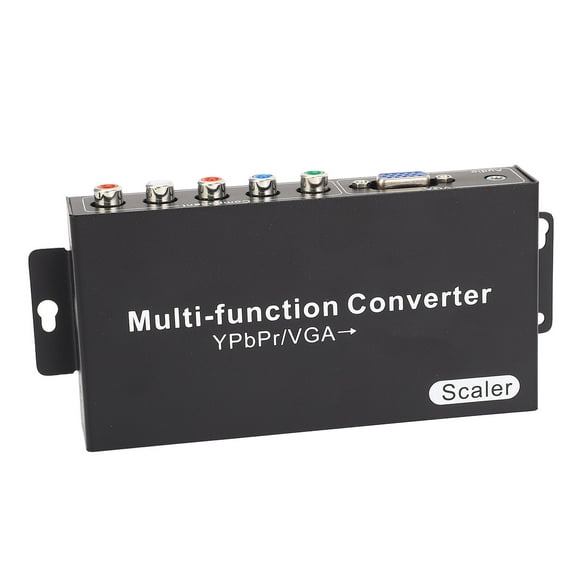 Converter YPbPr VGA to HD Multimedia Interface Converter 1080P Video Sound Converter Adapter for HDTV Projector Display