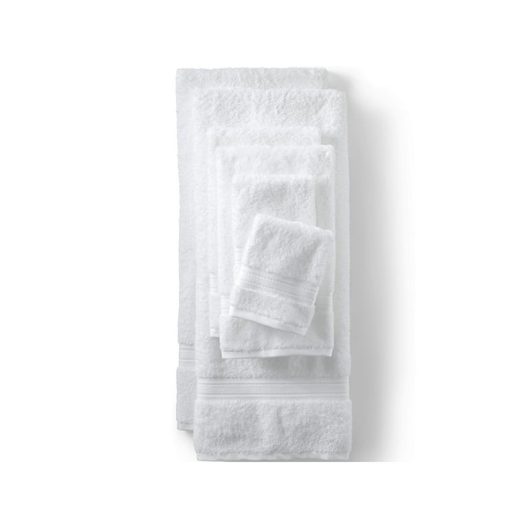 Supima Cotton Bath Towel White - Two Towels