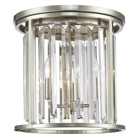 

3 Light Flush Mount 439F14-BN