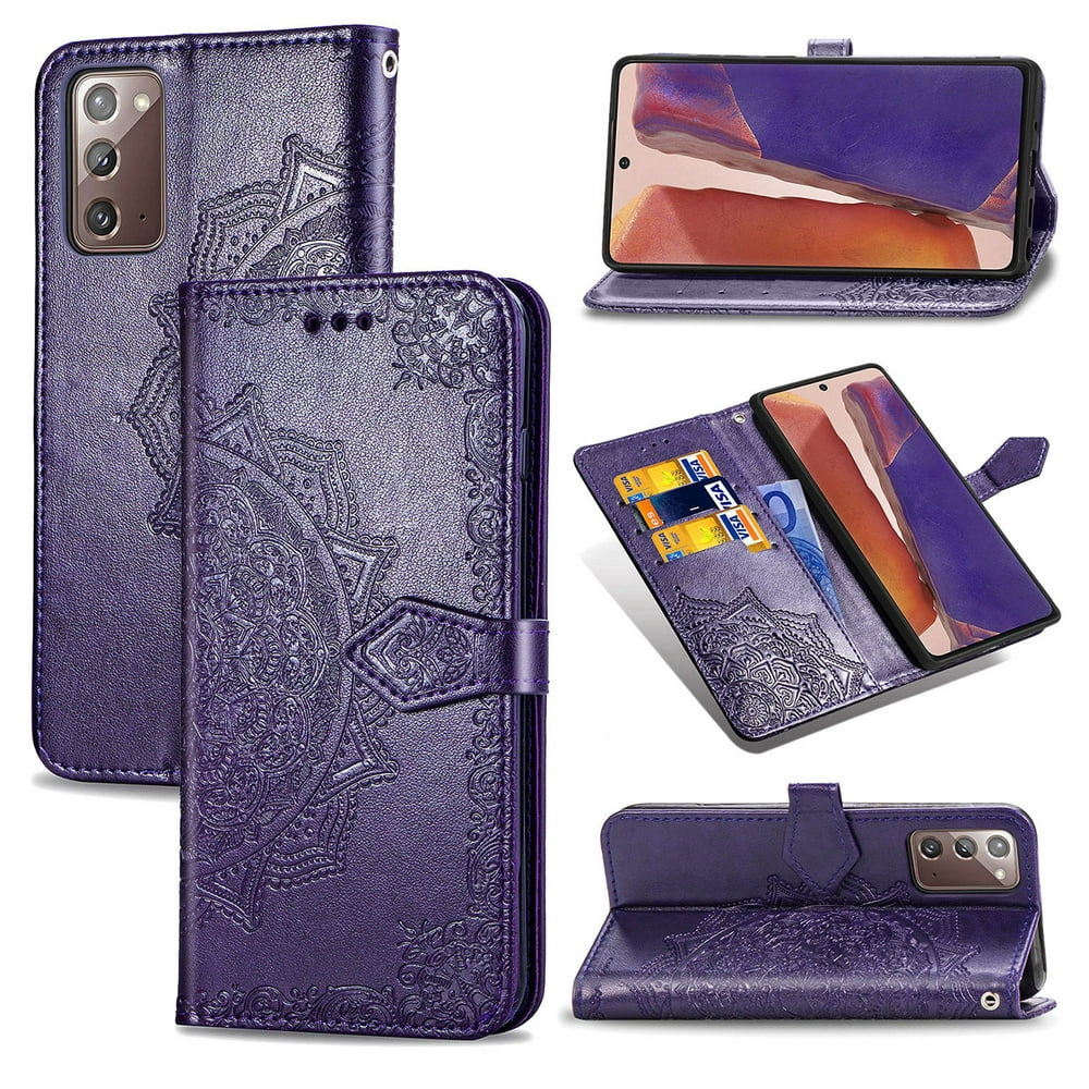 Samsung Galaxy Note20 Case, Dteck ShockProof Premium PU leather ...