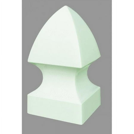 UFPI LBR & Treated 127603 5" X 5" Gothic Vinyl Post Cap-5X5 VNL GOTHIC POST CAP