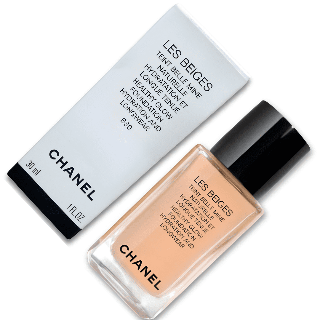LES BEIGES Healthy glow foundation hydration and longwear