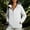 White, variant on Ynynloco Women's Softshell Jacket with Pockets Lightweight Fleece Lined Rain Jacket Machine Washable Waterproof Warm Windbreaker Coat