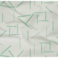 thumbnail image 4 of oneOone Organic Cotton Poplin Twill Fabric Line Geometric Print Fabric By Yard 42 Inch Wide, 4 of 4