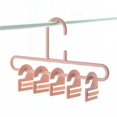 thumbnail image 1 of Perchas Para Ahorrar Espacio Corbatas Cinturones Bufanda Perchero Perchero Organizador Soporte Giratorio Estante De Almacenamiento Para Armario Ahorro De Espacio Vogacara HA022625-00, 1 of 7