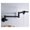 Matte Black B, variant on Brushed Golden Kitchen Faucet Single Cold Water Single Lever Foldable Rotatable Spout Wall Mount Sink Tap 9 Types