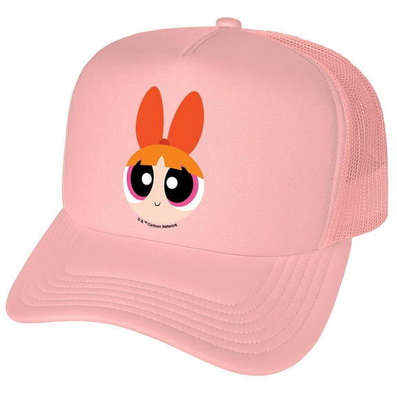 The Powerpuff Girls Blossom Head Foam Snapback Trucker Hat - Unisex for Men and Women