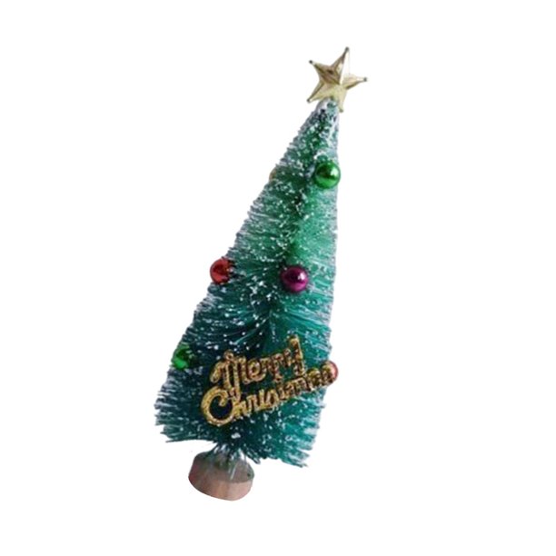 Mini árbol de Navidad Árbol de Navidad en miniatura Decoración navideña Artificial Azul 125cm