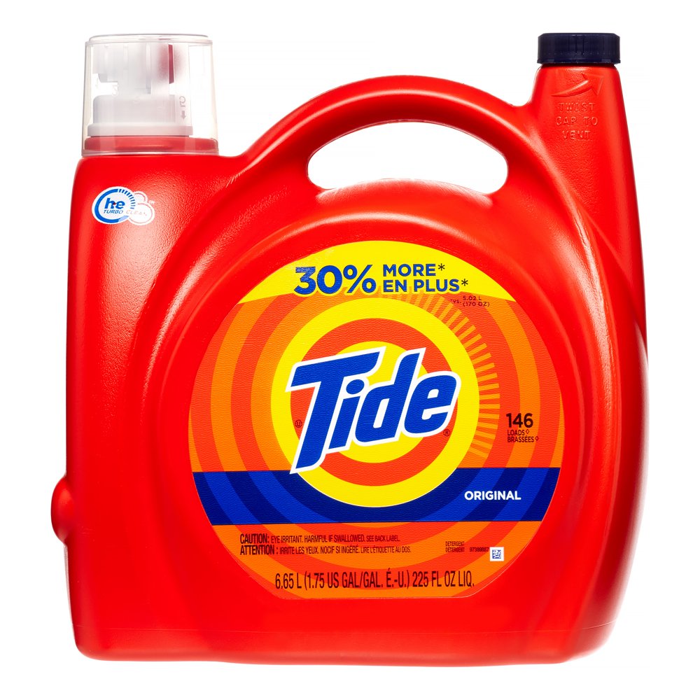 Tide Laundry Detergent, Original, 146 Loads