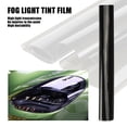 thumbnail image 3 of Tint Vinyl Film Sticker for Car SUV Headlight Taillight Fog Light Wrap Protector 12"*71" Light Black, 3 of 8