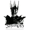 thumbnail image 2 of Men's The Lord of the Rings Fellowship of the Ring Sauron Black and White  Graphic Tee White 2X Large, 2 of 5