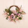 thumbnail image 3 of Easter Wreath Garland Colored Eggs easter leaf wreath easter wreath decor Indoor Outdoor Spring Wreath Circle, 3 of 9