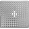 thumbnail image 1 of Alfombrilla de ducha y bañera Yimobra, antideslizante, 53 x 53 cm, color gris transparente, 1 of 7