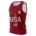 thumbnail image 4 of Dwelliawo Men's 250 Years Patriotic Tank Tops American Flag Usa 250th Anniversary Tank Top Graphic Sleeveless Shirts Loose Fit Casual Muscle Pullover Red 4XL, 4 of 5