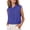 Blue, variant on Sleeveless Hoodie for Women 2026 Trendy Casual Plain Hooded Sweatshirt Womens Pullover Top Spring Summer Outfits