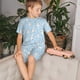thumbnail image 4 of Balery Rabbit And Bird Conjunto de Pijama Infantil de Manga Corta con Estampado – Ropa de Dormir de Algodón Suave-X-Large, 4 of 6