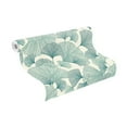 thumbnail image 2 of Rasch Waft Teal Ginkgo Wallpaper, 2 of 4