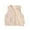 Beige, variant on Fanxing Clearance Toddler Baby Girls Boys Winter Warm Vest Fleece Zip up Cute Sleeveless Jackets Clothes Christmas Soft Plush Waistcoat Kids Puffer Quilted Gilet Coat
