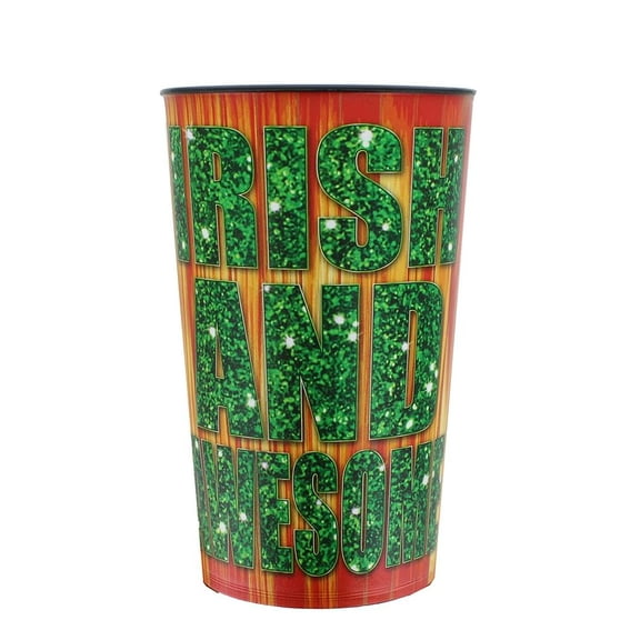 "Irish and Awesome" 32oz Stadium Cup