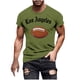 thumbnail image 2 of Tops para hombre, blusas y camisas de manga corta con cuello redondo para hombre, jersey informal con cuello redondo estampado para hombre, pantalones cortos deportivos para fitness, blusa de poliéste, 2 of 5
