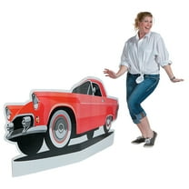 Rockin 50S Vintage Car Stand Up - Party Decor - 1 Piece