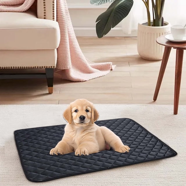MXTPOV Tapis Rafraîchissant pour Chien, 20*16 Pouces Tapis Auto-Refroidissant pour Chiens Chats, Imperméable Antidérapant Lavable Pliable Réutilisable Tapis Rafraîchissant pour Animaux