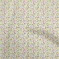 thumbnail image 1 of oneOone Cotton Poplin White Fabric Floral Fabric For Sewing Printed Craft Fabric By The Yard 56 Inch Wide, 1 of 1