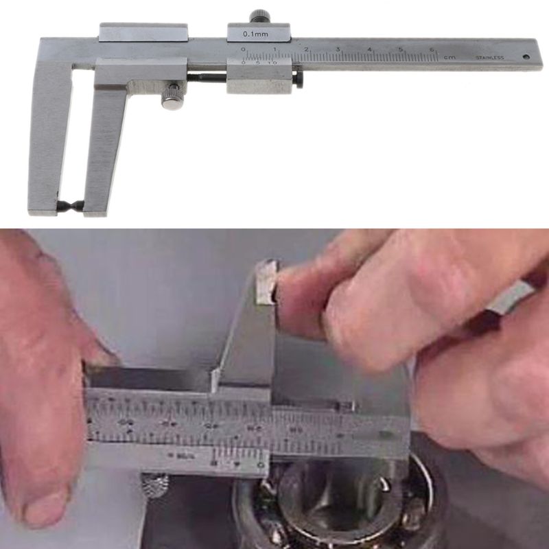 Steel Brake Disc Calipers 0-60mm Verniers Calipers Measuring Gauges Tool