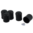 thumbnail image 1 of Game Dice Roller Cup Black 5 Pcs each w 5 Dices, 1 of 2