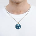 thumbnail image 4 of Shark Necklace Personalized Custom Photo Round Pendant Adjustable Stainless Steel Necklaces with Gift Box for Men Women Mothers Valentine's Jewelry Gift, 4 of 6
