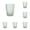 Green, variant on 4-6PC Colored Acrylic Drinking Glasses 10oz Reusable Unbreakable Stackable Juice Glasses BPA Free Dishwasher Safe Drinkware for Home Outdoors Restaurant