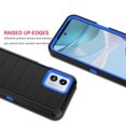 thumbnail image 4 of for Motorola Moto G 5G 2023 Case, Heavy Duty Rugged Defender Case with [Belt Clip Holster] [Built in Screen Protecotr], Shockproof Full Body Protection Kickstand Cover for Moto G 5G (2023) Blue, 4 of 8