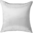thumbnail image 5 of Violet Linen Emblem Flower Medallion Motif Vintage Pattern, Polyester Jacquard, Damask Poly, Silver, 18 Inch x 18 Inch, Decorative Throw Pillow, 5 of 6