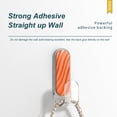 thumbnail image 2 of LCXmlly Seamless Hooks 4Pcs Wall Racks Punch free Wall Mounted Strong Adhesion proof High Load bearing Organization Waterproof Kitchen Storage, 2 of 8