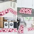 thumbnail image 5 of Pink Halloween Ghosts with Boo Kitchen Rugs Sets Of 2,Anti Fatigue Kitchen Mat Rugs Non Slip Washable,Decorative Kitchen Floor Mats for Kitchen,Sink,Laundry,17"x30"+17"x47", 5 of 7