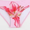 thumbnail image 5 of TOWED22 Girls Swimsuits 3 Piece Bathing Suit Leopard Printed Bikini Set with Cover Up Skirt Summer Beach Swimwear 6-15 Years Pink,8-9 Y, 5 of 5