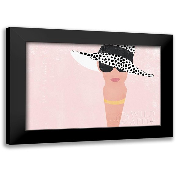Hershey, Moira 14x11 Black Modern Framed Museum Art Print Titled - Fashion Forward Blush